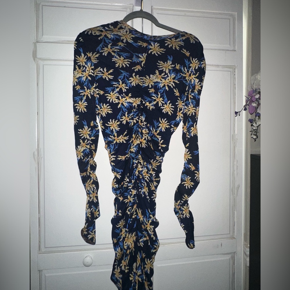 Diane Von Furstenberg Patterned Reversible Dress